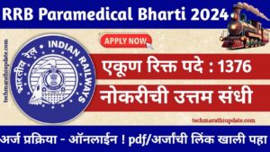 RRB Paramedical Recruitment 2024 Notification