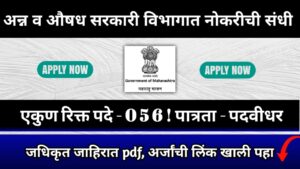 MAHA Food Bharti 2024 Notification